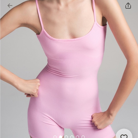 SKIMS Soft Lounge Pink Onsie (XS) NWT - Picture 1 of 6
